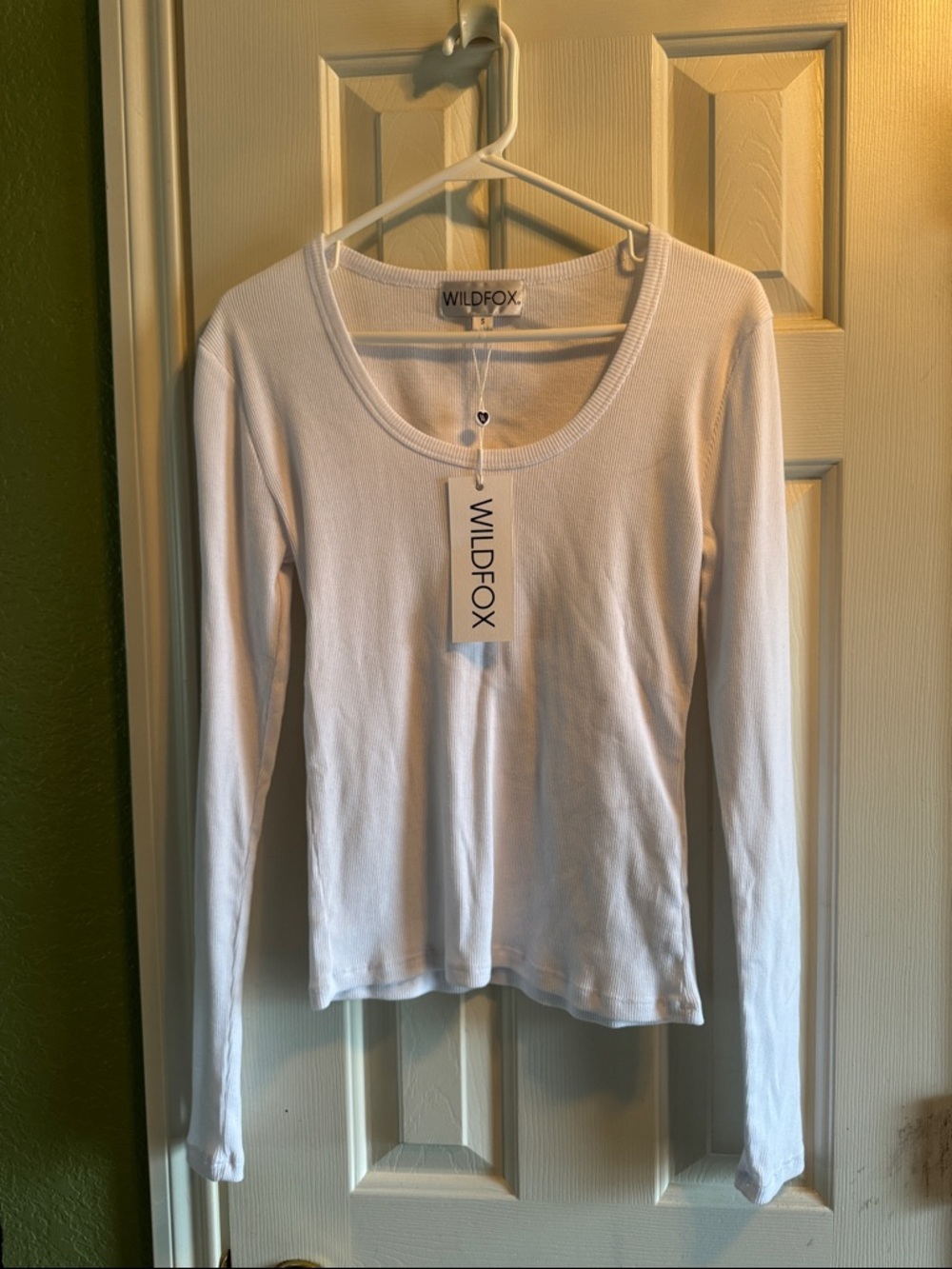 Wildfox long sleeve Abby tee